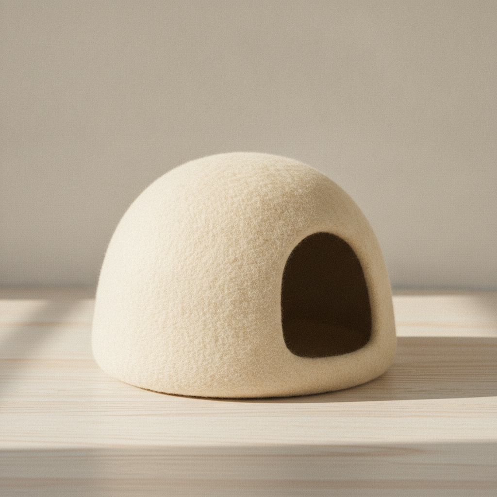 kept. The New-Kitten Set — Tilt Bowl + Wool Cave + Roamer Ball (Cats)
