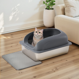 kept. The Steel Box — Stainless Steel Litter Box with Lid (Cats)