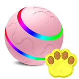 kept. Roamer Interactive Cat Ball — Auto-Rolling LED Ball with Remote, USB Rechargeable
