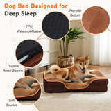 kept. The Settle Bed — Memory-Foam Dog Bed with Washable Cover