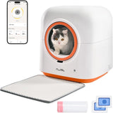 kept. The Auto Box — Self-Cleaning Litter Box with App Control, 60L (Cats)