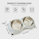 kept. The Macaron Bowls — Dual Stainless Steel Feeding Set (Dogs & Cats)