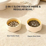 kept. The Switch Bowl — Dual-Mode Fast/Slow Feeder Bowl (Dogs & Cats)