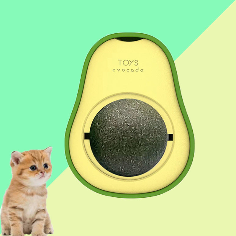 kept. The Pit avocado catnip roller toy for cats