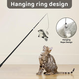 kept. The Scamper — Flapping Squirrel Kicker Toy, USB Rechargeable (Cats)