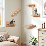 kept. The Skyline — 4-Piece Cat Wall Furniture Set with Hammock (Cats)