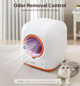 kept. The Auto Box — Self-Cleaning Litter Box with App Control, 60L (Cats)