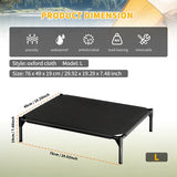 kept. The Cool Deck — Breathable Raised Mesh Pet Bed (Dogs)