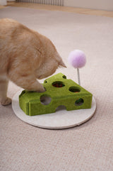 Felt puzzle box construction