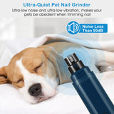 kept. The Grinder — Quiet 2-Speed USB Nail Grinder (Dogs & Cats)