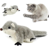 kept. The Scamper — Flapping Squirrel Kicker Toy, USB Rechargeable (Cats)