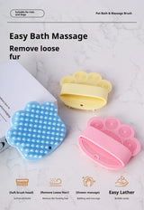 kept. The Scrub — Soothing Rubber Bath Brush (Dogs & Cats)