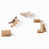 kept. The Skyline — 4-Piece Cat Wall Furniture Set with Hammock (Cats)