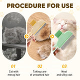 kept. The Detangler — Self-Cleaning Knot Remover Comb (Dogs & Cats)