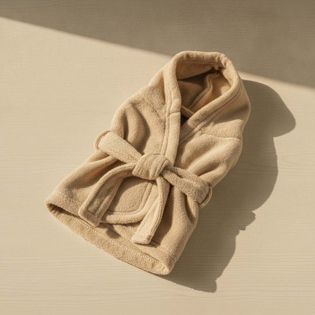kept. drying robe hero