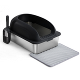 kept. The Steel Box — Stainless Steel Litter Box with Lid (Cats)