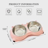 kept. The Macaron Bowls — Dual Stainless Steel Feeding Set (Dogs & Cats)