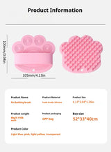 kept. The Scrub — Soothing Rubber Bath Brush (Dogs & Cats)