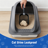 kept. The Steel Box — Stainless Steel Litter Box with Lid (Cats)