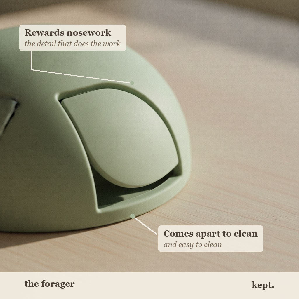 kept. forager toy callout card