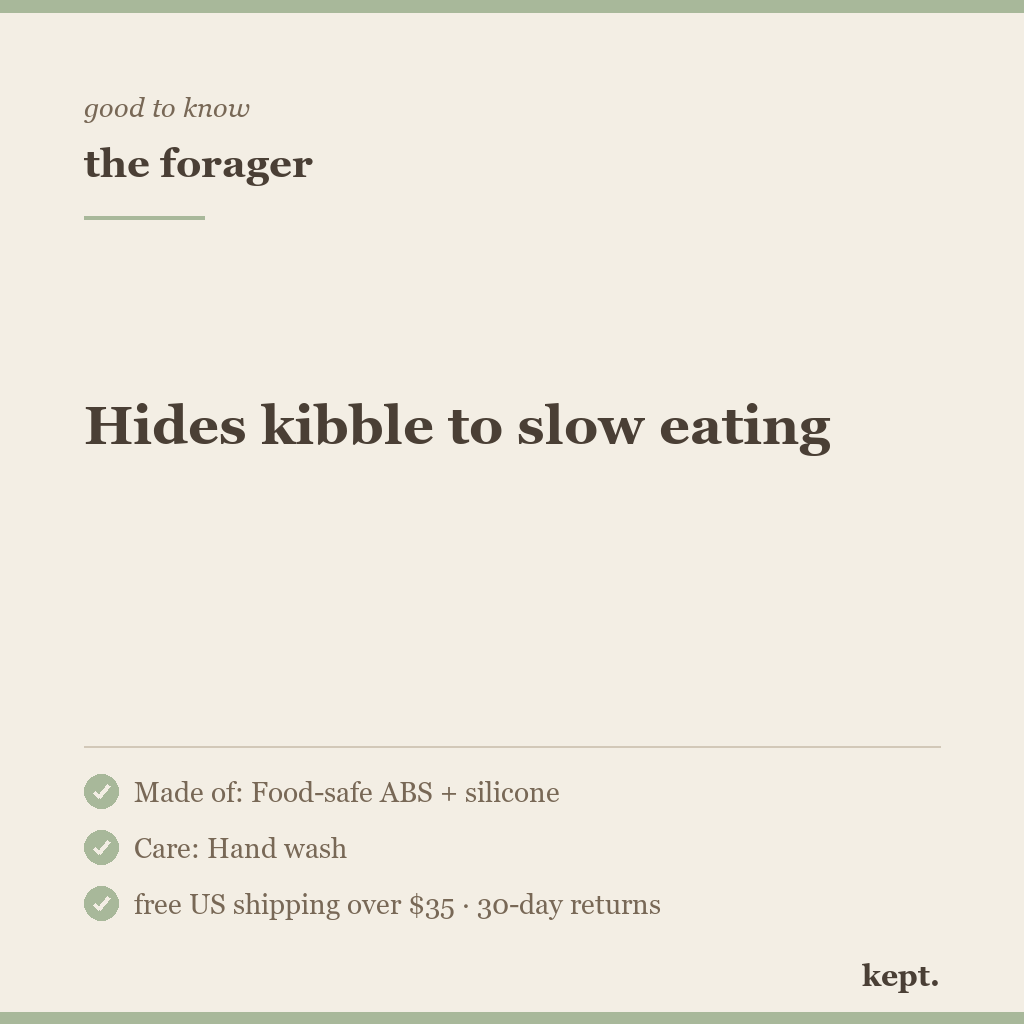 kept. forager toy objection card