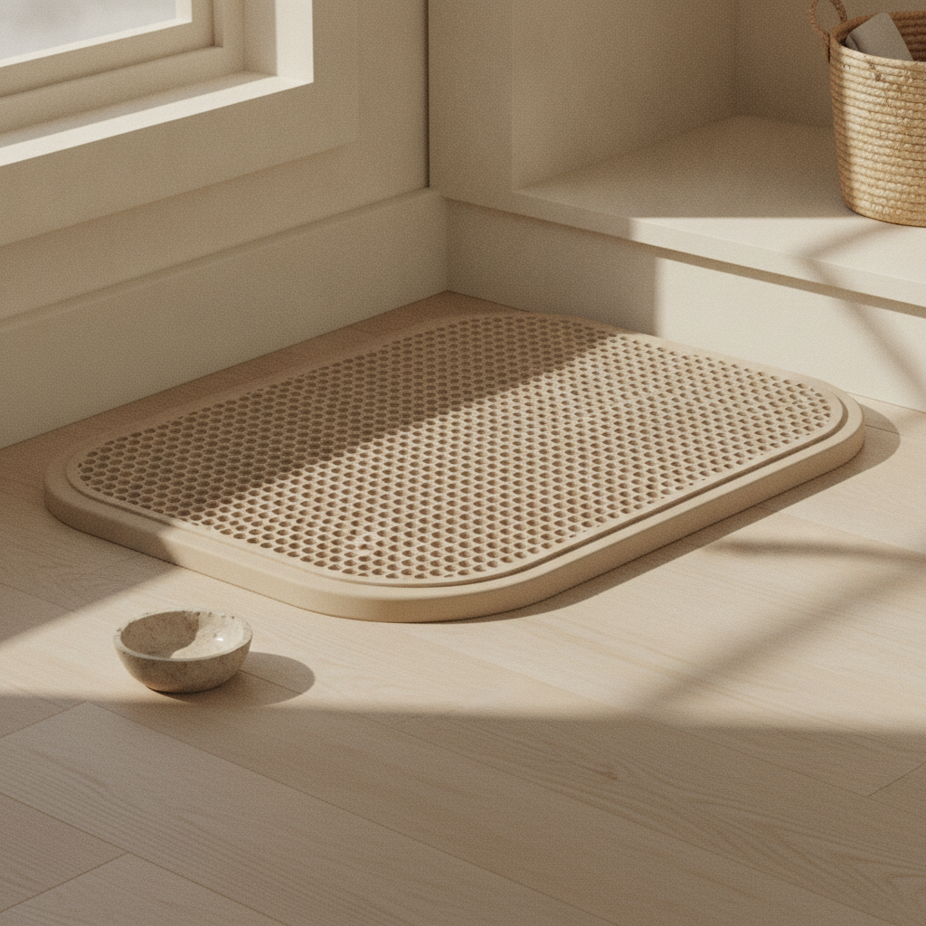 kept. honeycomb litter mat lifestyle