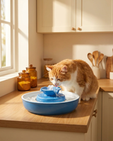 kept. The Cupcake Fountain — Ceramic Pet Water Fountain, 2.1L (Cats & Dogs)
