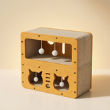 kept. The Settee — Double-Decker Cat Scratcher Sofa with Teaser Balls (Cats)