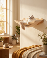 kept. The Skyline — 4-Piece Cat Wall Furniture Set with Hammock (Cats)