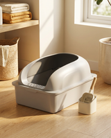 kept. The Steel Box — Stainless Steel Litter Box with Lid (Cats)