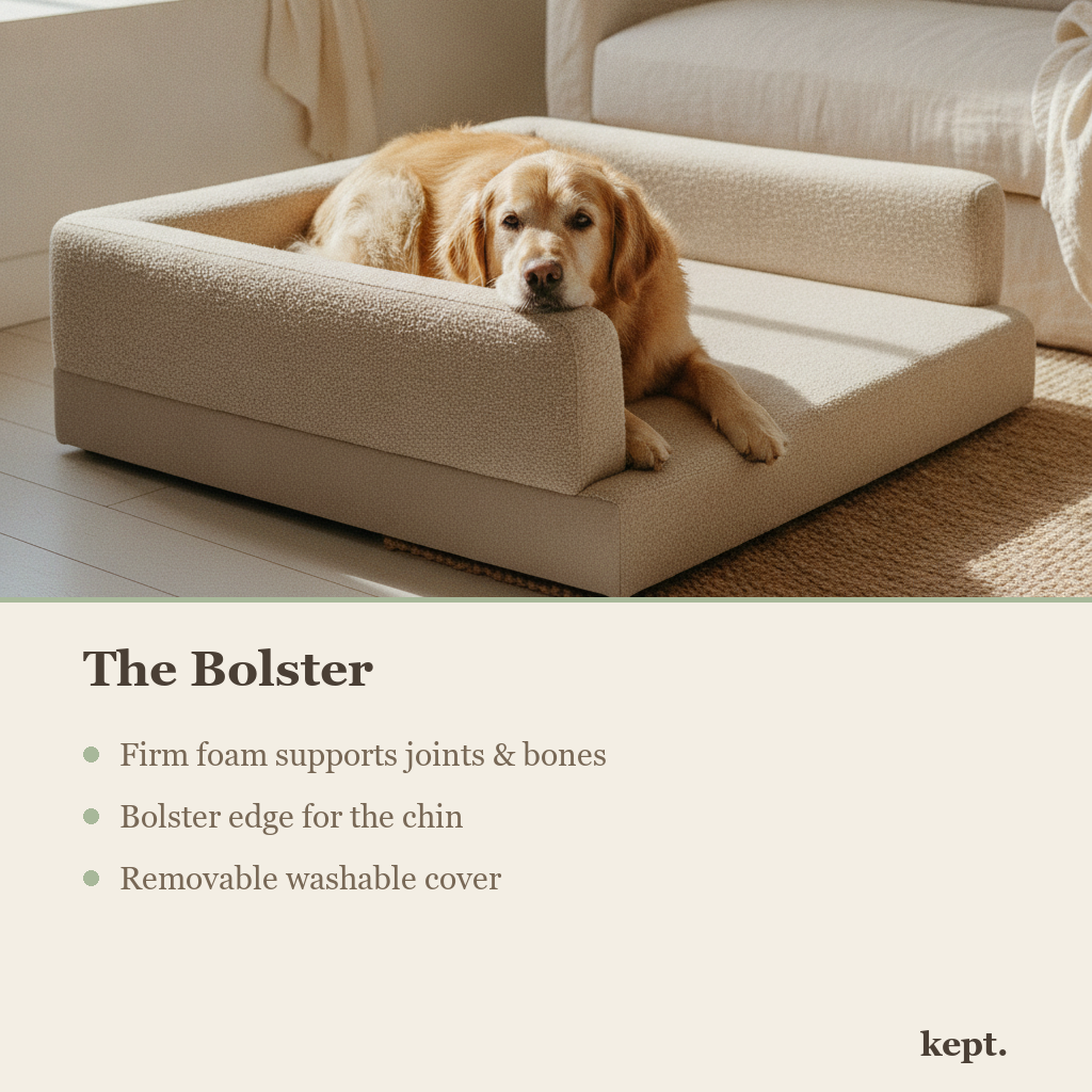 kept. ortho bed feature