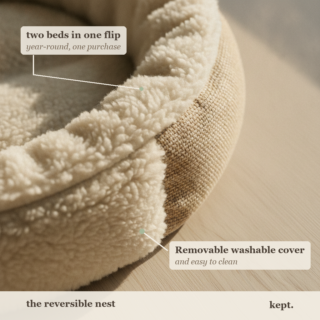 kept. reversible nest callout card