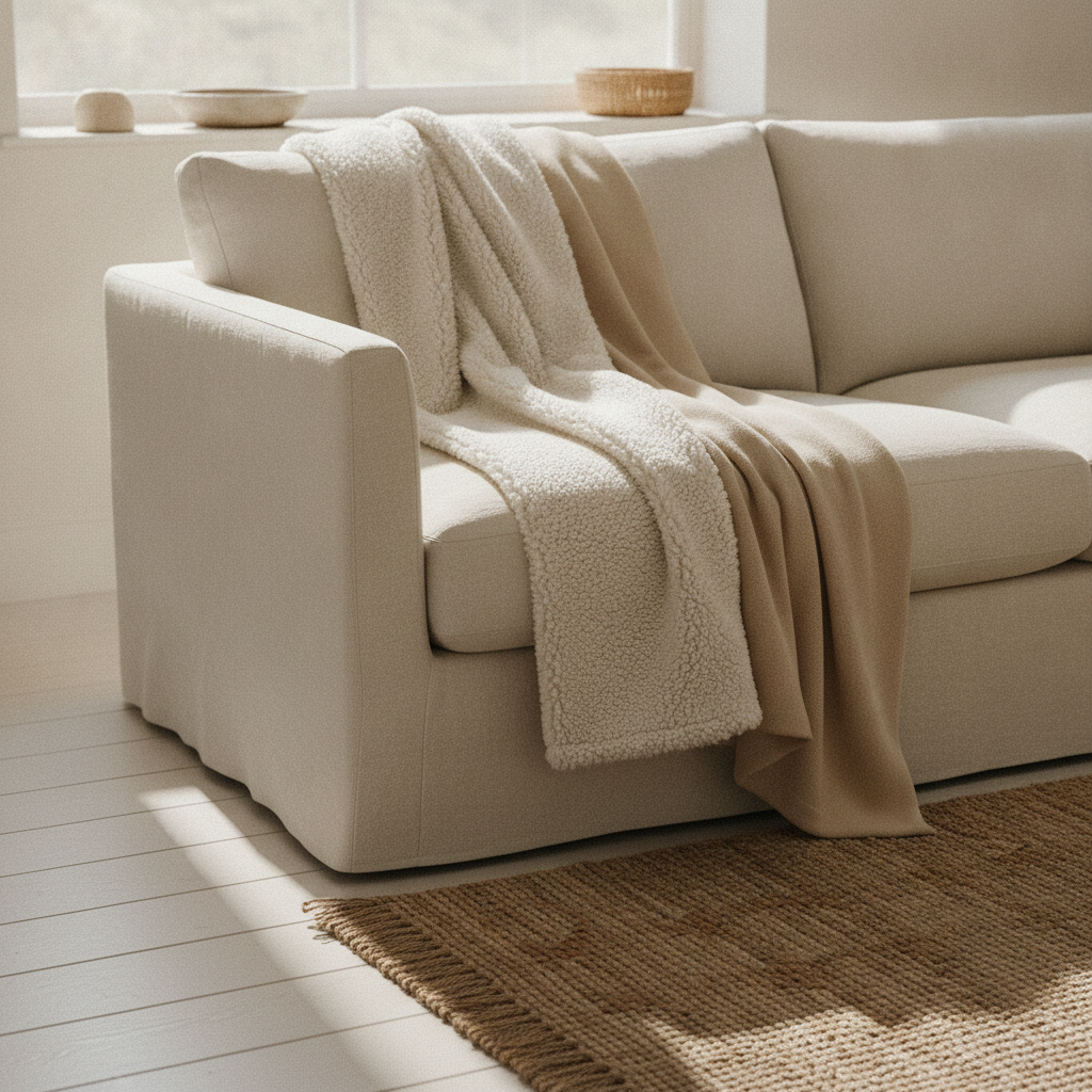 kept. sherpa throw lifestyle