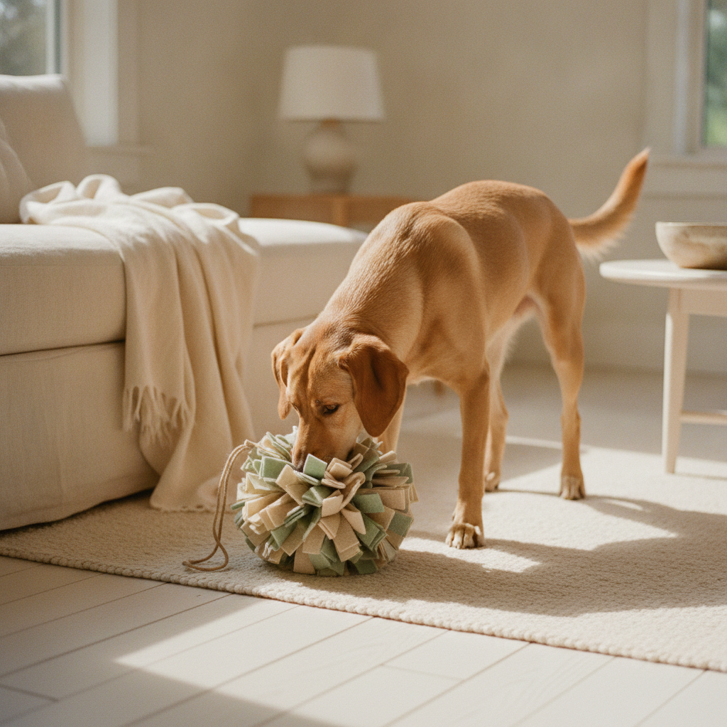 kept. snuffle ball in_use