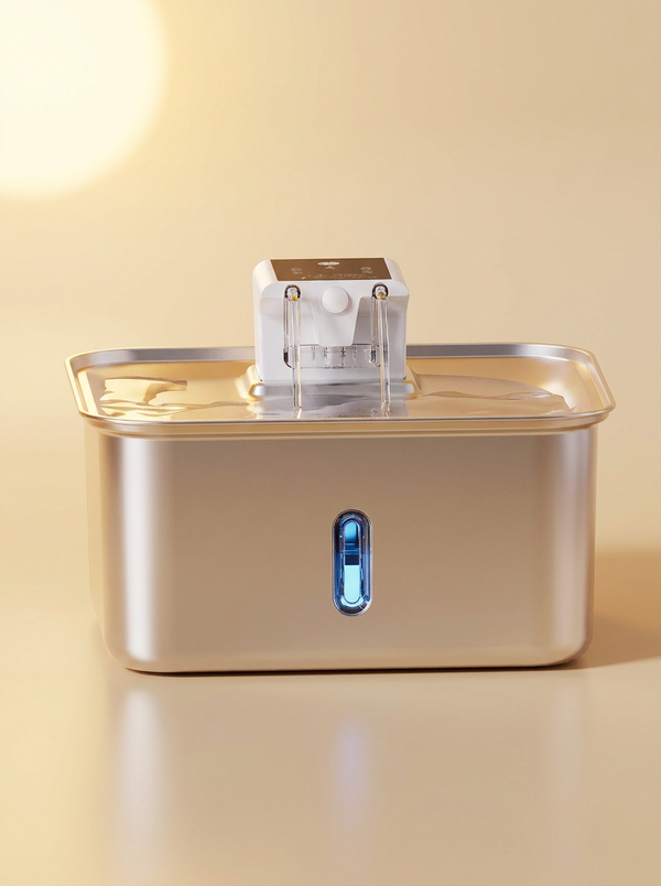 kept. The Brook — Cordless Stainless-Steel Pet Fountain (Cats & Dogs)