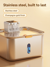 kept. The Brook — Cordless Stainless-Steel Pet Fountain (Cats & Dogs)