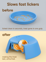 kept. The Broth Bowl — Spherical Lick Bowl for Bone Broth & Yogurt (Dogs & Cats)