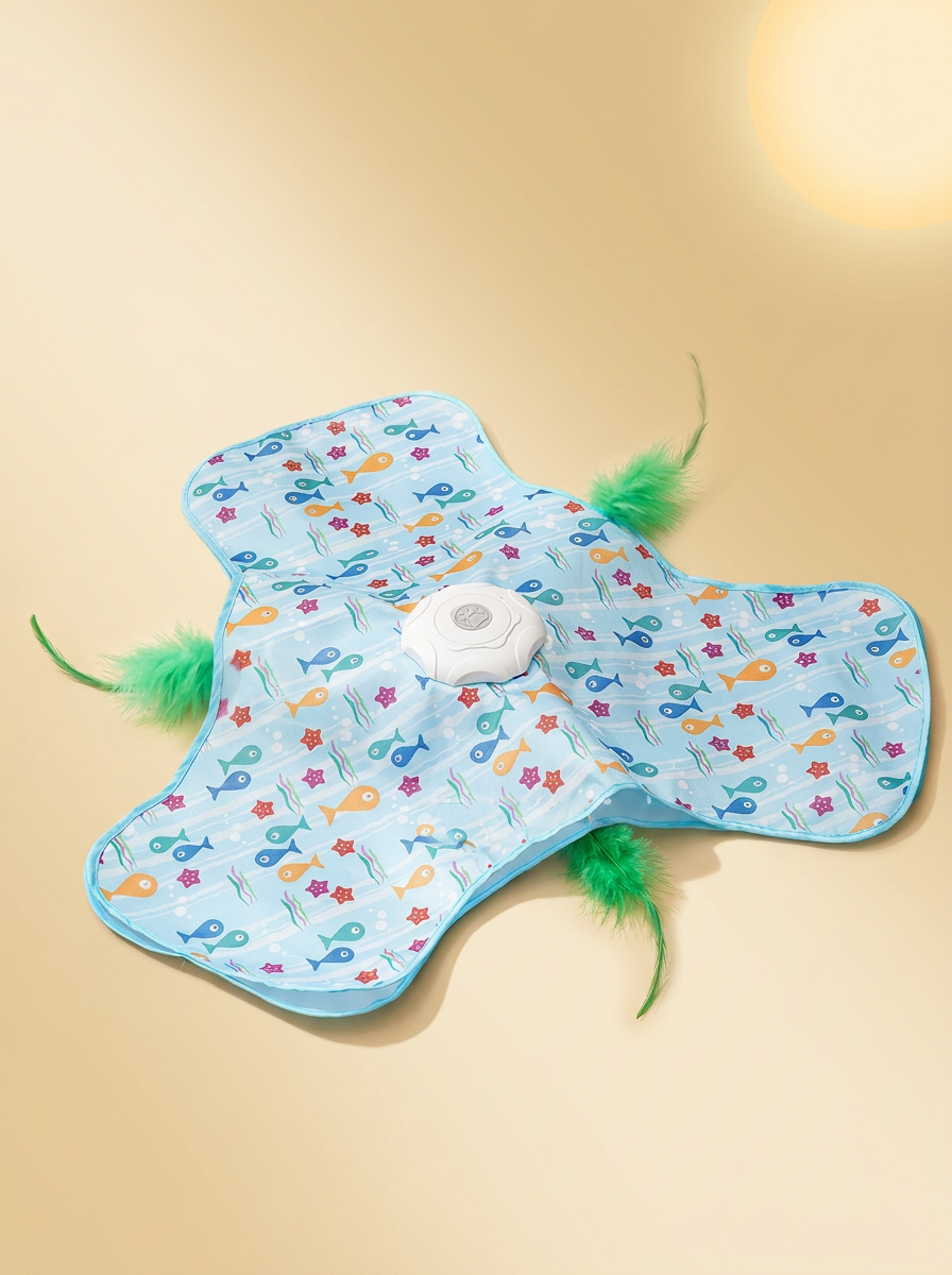 kept. The Play Mat— Automatic Feather Hunt Mat (Cats)
