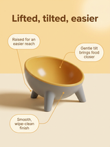 kept. The Stand — Raised Tilted Feeding Bowl (Dogs & Cats)