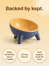 kept. The Stand — Raised Tilted Feeding Bowl (Dogs & Cats)