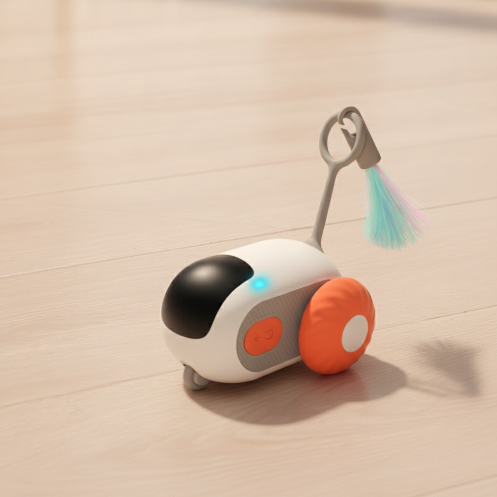 kept. The Chase remote control cat car, warm minimal hero