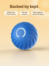 Backed by kept: ships fast from the US, 30-day returns, real US support