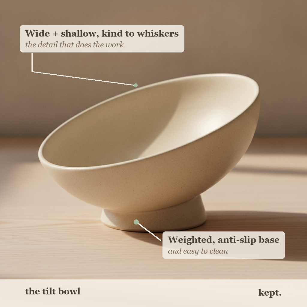 kept. tilt bowl callout card