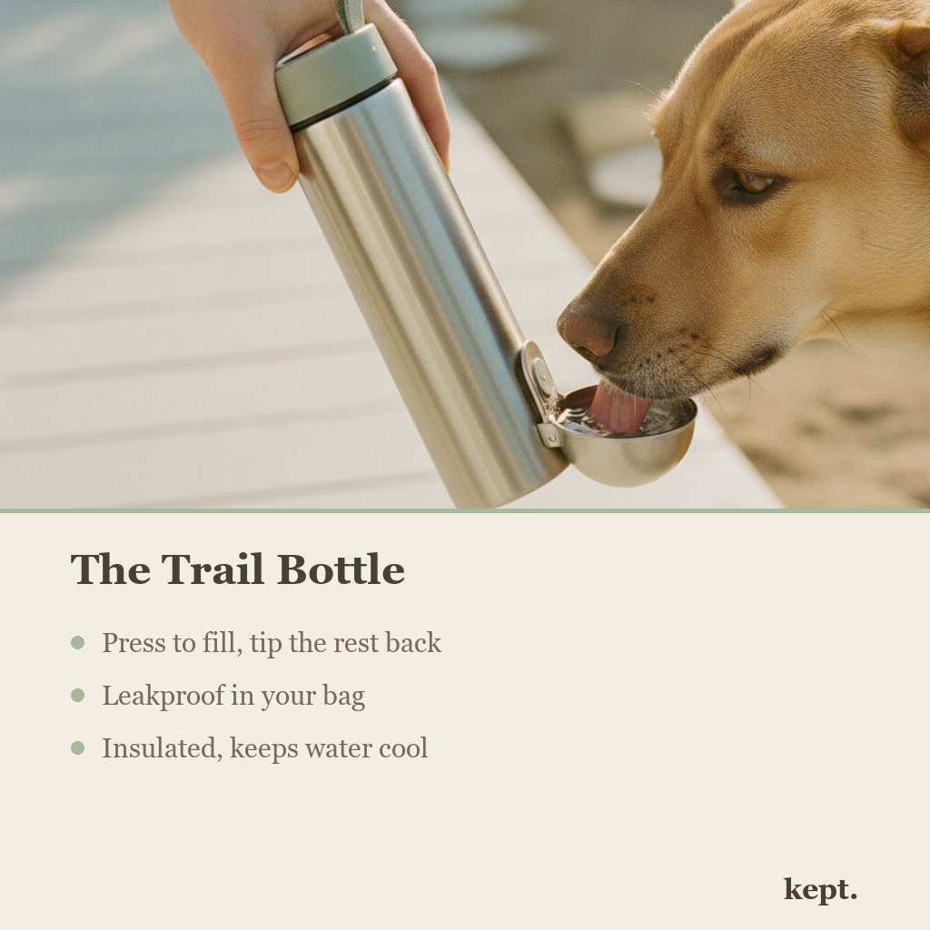 kept. trail bottle feature