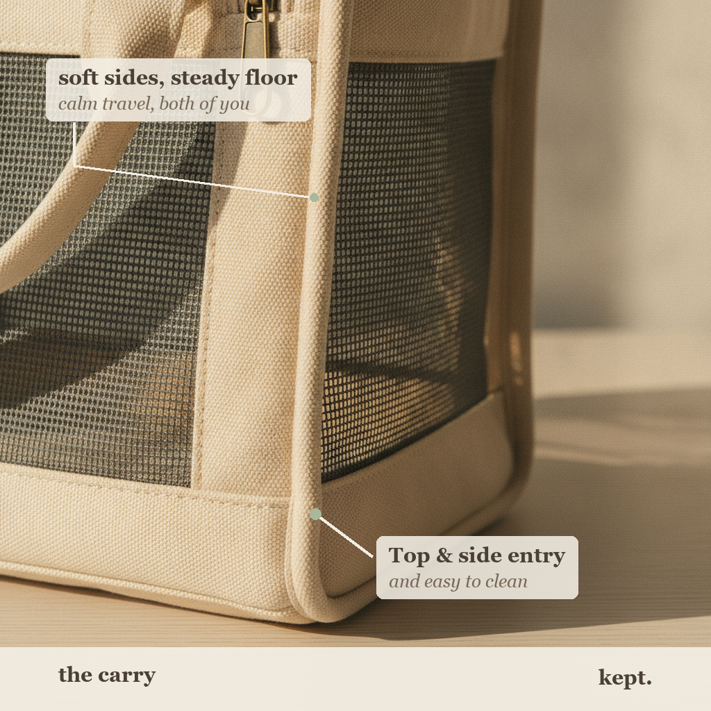 kept. travel carrier callout card