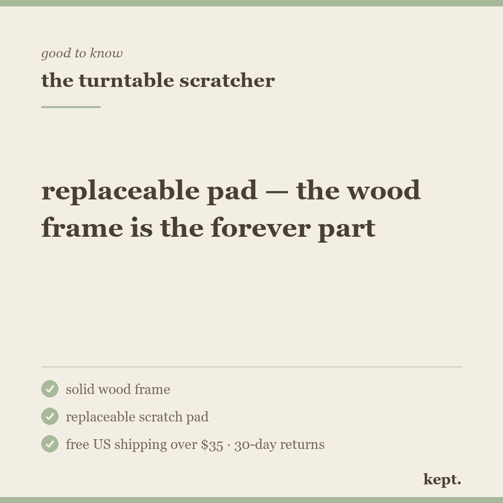 kept. wood scratcher objection card